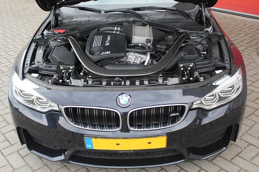 Rijervaring Chiptuning BMW M4 431 PK 550 NM Voorkant