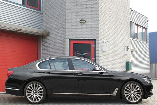 Rijervaring Chiptuning BMW 730d 265 PK xDrive G11 Bjr 2016 Zijkant