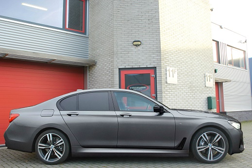 Rijervaring Chiptuning BMW 730d 265 PK xDrive G11 Bjr 2016 Zijkant