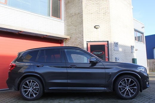 Rijervaring Chiptuning BMW X3 2.0i B48 184 PK Zijkant