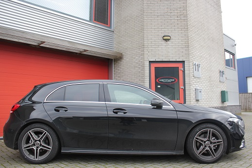 Rijervaring Chiptuning Mercedes A 200 CGi 163 PK Zijkant
