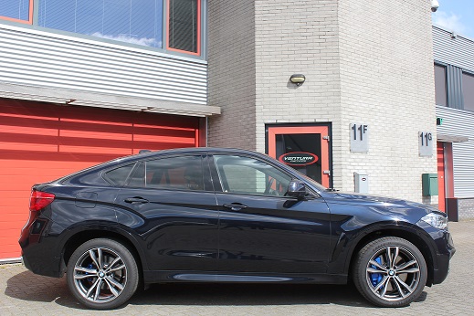 Rijervaring Chiptuning BMW X6 50i 449 PK Zijkant