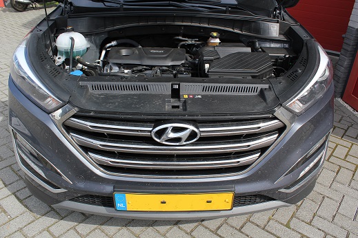 Rijervaring Chiptuning Hyundai Tucson 1.6 GDi 132 PK Voorkant