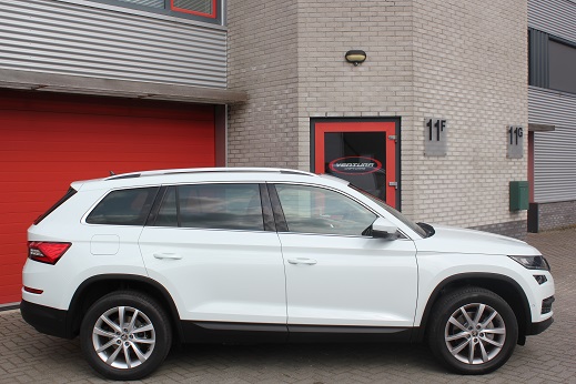 Rijervaring Chiptuning Skoda Kodiaq 2.0 TDi 150 Pk Zijkant
