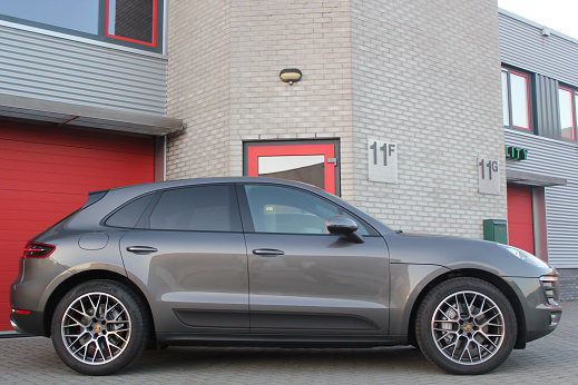 Rijervaring Chiptuning Porsche Macan-S 340 PK - 29 juni 2015 Zijkant