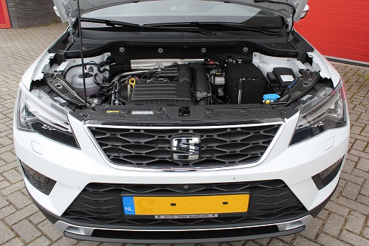 Rijervaring Chiptuning Seat Ateca 1.4 TSi 150 PK 250 NM Voorkant