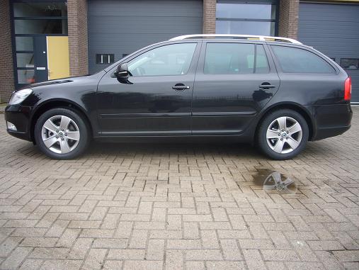 Rijervaring Chiptuning Skoda Octavia 1.4 TSI 122 PK Zijkant