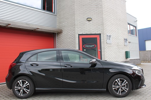 Rijervaring Chiptuning Mercedes A160 CGI 102 PK Zijkant
