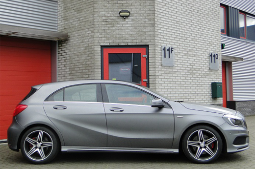 Rijervaring Chiptuning Mercedes A250 CGI Zijkant