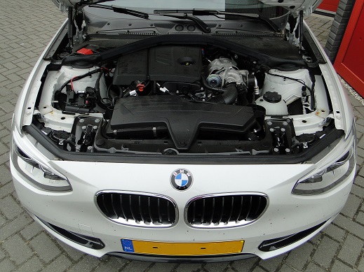 Rijervaring Chiptuning BMW 116i 136 PK  4 cilinder Voorkant