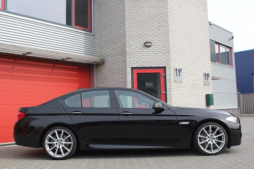 Rijervaring Chiptuning BMW 535d 300 PK Zijkant