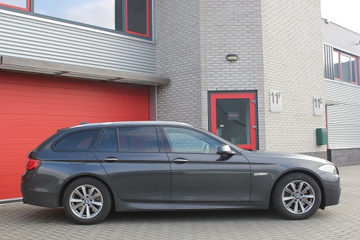 Rijervaring Chiptuning BMW 535d 300 PK Zijkant