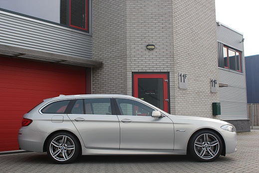 Rijervaring Chiptuning BMW 535d 313 PK Zijkant