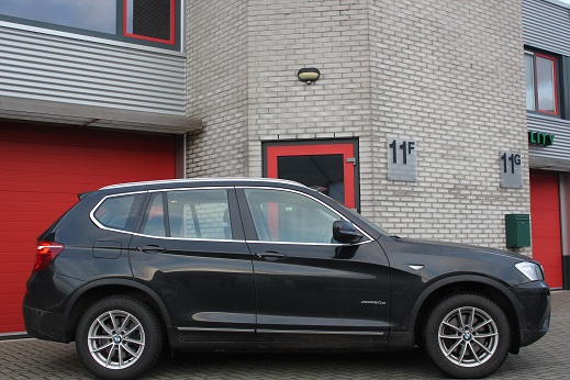 Rijervaring Chiptuning BMW X3 2.0d 184 PK Zijkant