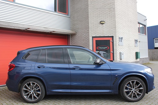 Rijervaring Chiptuning BMW X3 2.0d 190 PK Zijkant