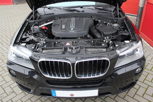 Rijervaring Chiptuning BMW X3 2.0d 184 PK Voorkant