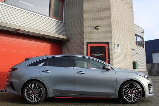 Rijervaring Chiptuning Kia Proceed GT 1.6 T-GDi 204 PK Zijkant