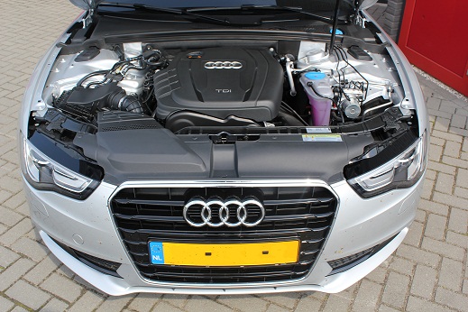 Rijervaring Chiptuning Audi A5 2.0 TDI 136 PK en 320 NM Voorkant