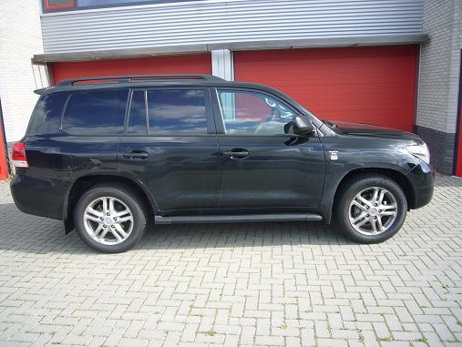 Rijervaring Chiptuning Toyota Landcruiser 200 4.5 Zijkant