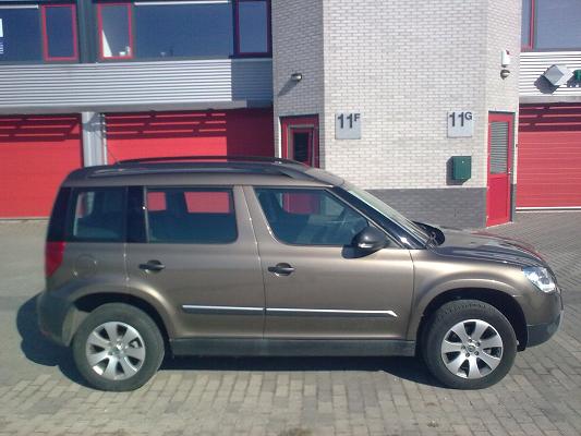 Rijervaring Chiptuning Skoda Yeti 1.2 TSI 105 PK Zijkant