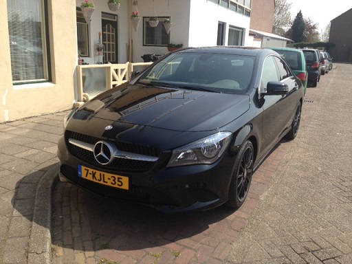 Rijervaring Chiptuning Mercedes CLA 180 CGI 122 PK Automaat Zijkant