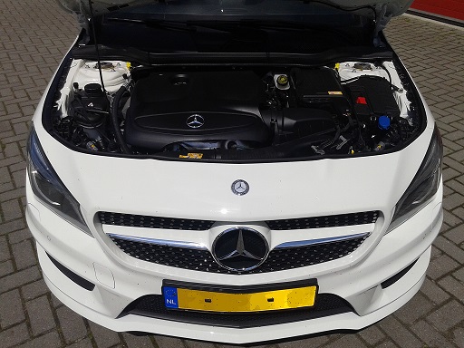 Rijervaring Chiptuning Mercedes CLA 180 CGI 122 PK Automaat Voorkant