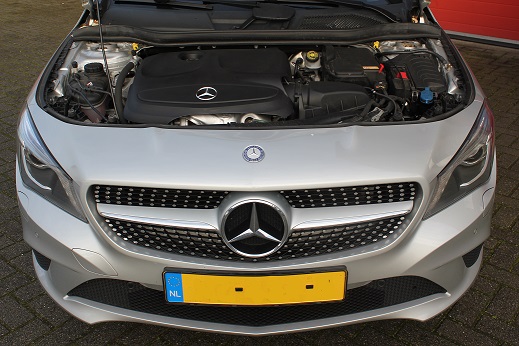 Rijervaring Chiptuning Mercedes CLA 180 CGI 122 PK Voorkant