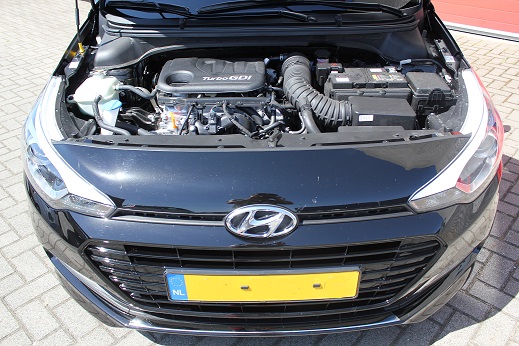 Rijervaring Chiptuning Hyundai i20 1.0 T-GDi 100 PK. Voorkant