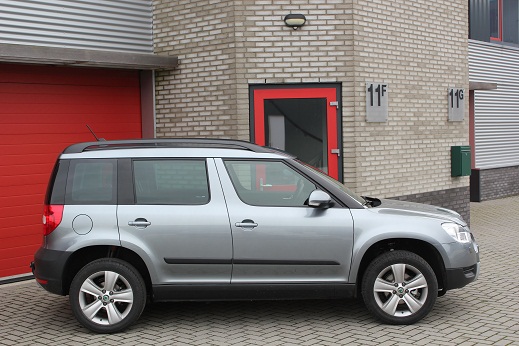 Rijervaring Chiptuning Skoda Yeti 1.2 TSI 105 PK Zijkant