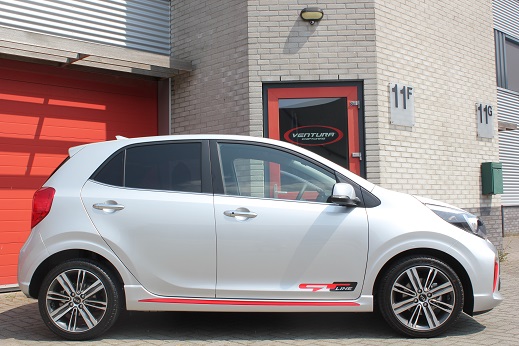 Rijervaring Chiptuning Kia Picanto 1.0 T-GDi 100 Pk 174 NM Zijkant