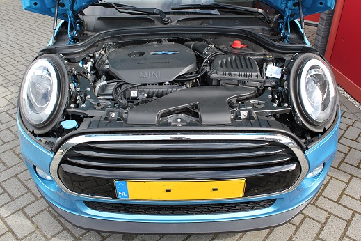 Rijervaring Chiptuning Mini Cooper 1.5 Turbo 3 cil 136 PK Voorkant