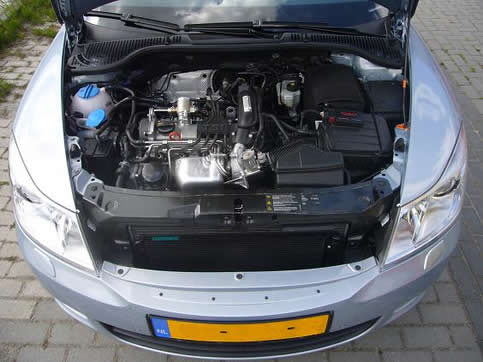 Rijervaring Chiptuning Skoda Octavia 1.2 TSI 105 PK Voorkant