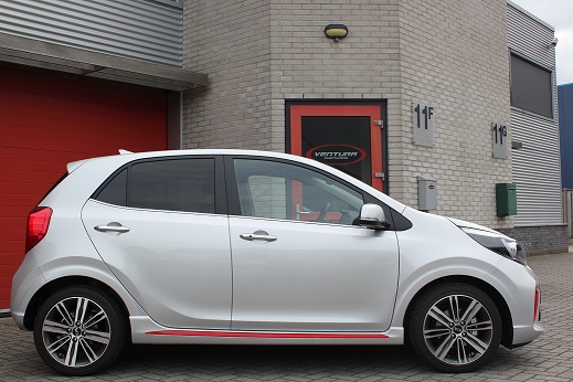 Rijervaring Chiptuning Kia Picanto 1.0 T-GDi 100 Pk 174 NM Zijkant