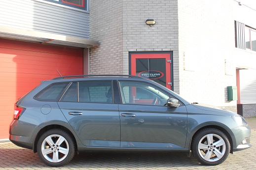 Rijervaring Chiptuning Skoda Fabia 1.2 TSI 90 PK Zijkant
