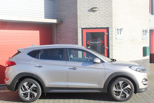 Rijervaring Chiptuning Hyundia Tucson 1.6 T-GDi 177 PK Zijkant