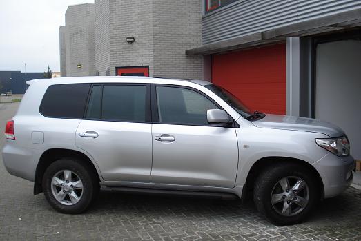 Rijervaring Chiptuning Toyota Landcruiser 200 4.5 Zijkant