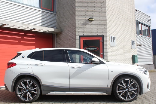 Rijervaring Chiptuning BMW X2 2.0i 192 PK Zijkant