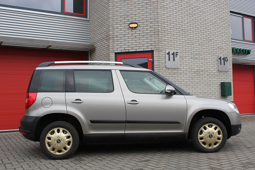 Rijervaring Chiptuning Skoda Yeti 1.2 TSI 105 PK Zijkant