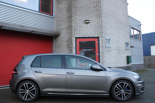 Rijervaring Chiptuning Golf 7 GTE 204 PK Zijkant