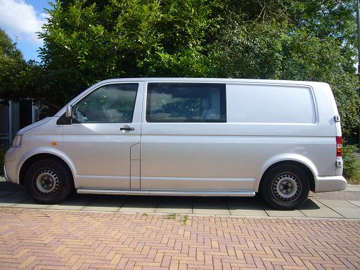 Rijervaring Chiptuning Volkswagen Transporter T5 2.5 TDI 130 PK Zijkant