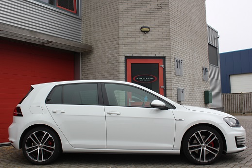 Rijervaring Chiptuning Volkswagen Golf 7 GTD 2.0 TDi 184 PK Zijkant