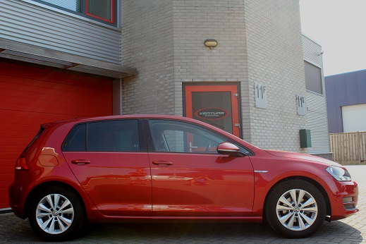 Rijervaring Chiptuning Nieuwe Volkswagen Golf 7 1.0 TSI 115 PK Zijkant