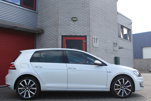 Rijervaring Chiptuning Golf 7 GTE 204 PK Zijkant