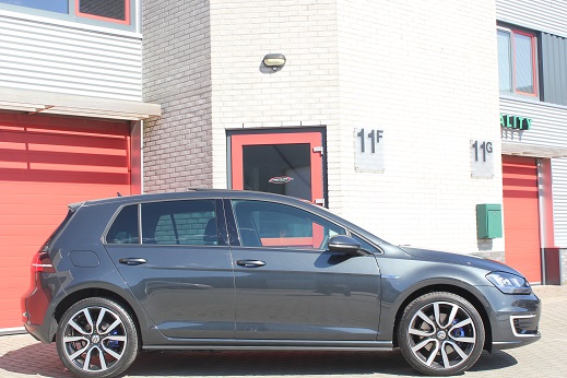 Rijervaring Chiptuning Golf 7 GTE 204 PK Zijkant