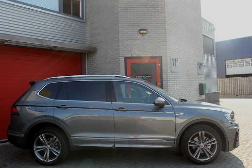Rijervaring Chiptuning Volkswagen Tigaun Allspace 1.4 TSi 150 PK Zijkant