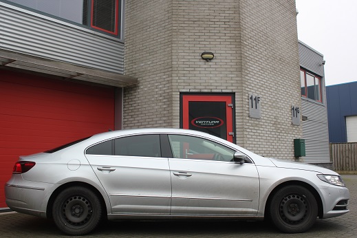 Rijervaring Chiptuning Passat CC 1.4 TSi 160 PK Zijkant