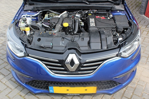 Rijervaring Chiptuning Renault Megane 1.5 DCi 110 PK , resultaat na tuning: 134 PK Voorkant