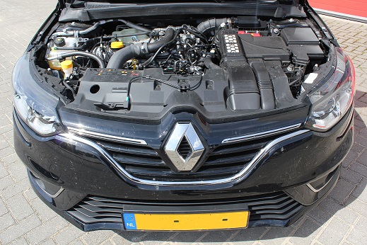 Rijervaring Chiptuning Renault Megane 1.2 TCe 100 PK , resultaat na tuning: 130 PK Voorkant
