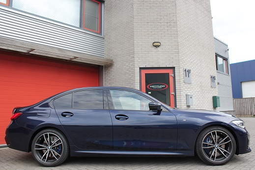Rijervaring Chiptuning BMW 320i 184 PK B48 G20 - G21 Zijkant