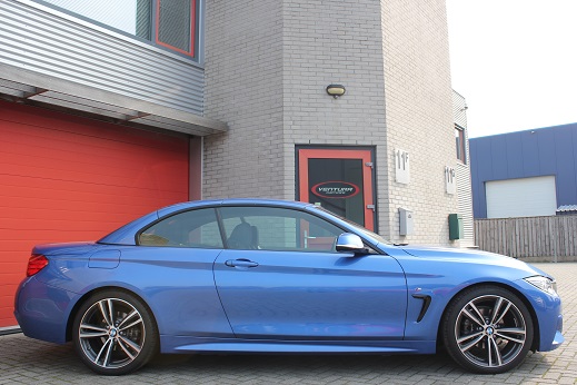 Rijervaring Chiptuning BMW 420i 184 PK B48 motor Zijkant